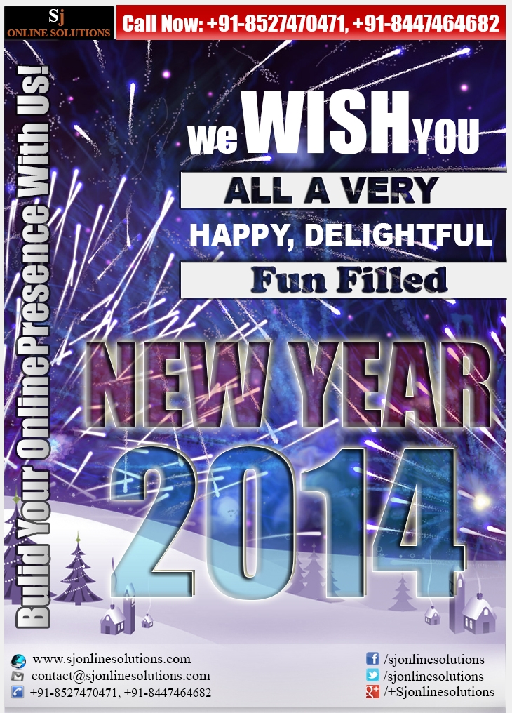 Wishing you all a Very Happy New Year!