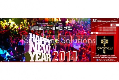 Cover Picture Design for Hammer Club and Lounge