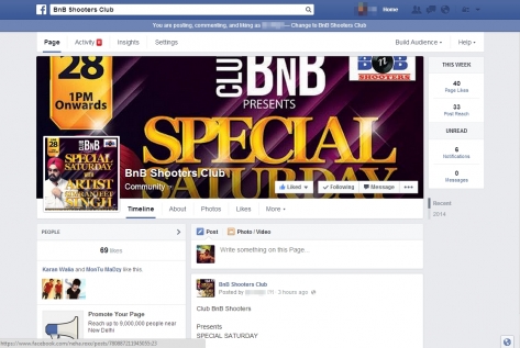 Online Marketing For BnB Shooters Club And Lounge