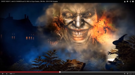 Promotional Short Video Designing For Ghost Night Party at Hype Club, New Delhi