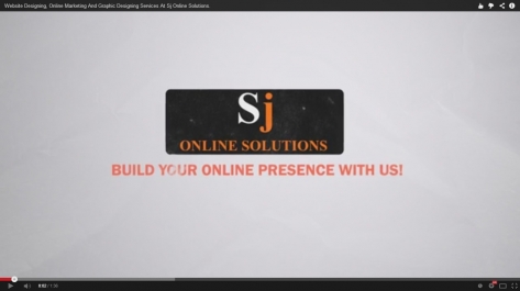 Video Presentation of Services by Sj Online Solutions