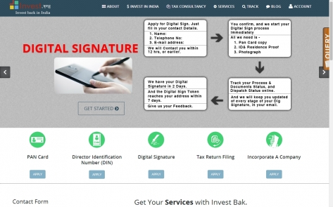 Website Designing for Investbak
