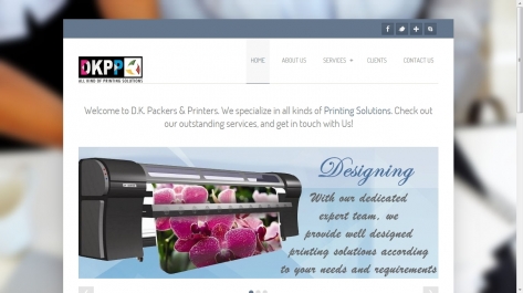 Website for DK Packers