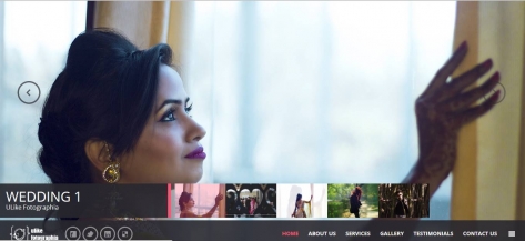 Website for Ulikefotographia